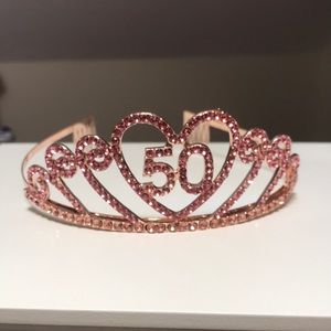 Elegant Pink Tiara